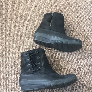 Sperry Ducktoe Wedge Rainbooties